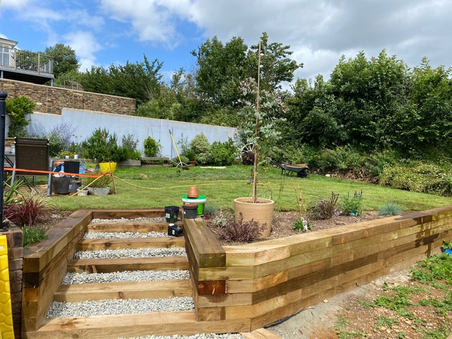 Tree Surgeon in Plymouth Decking landscaping 